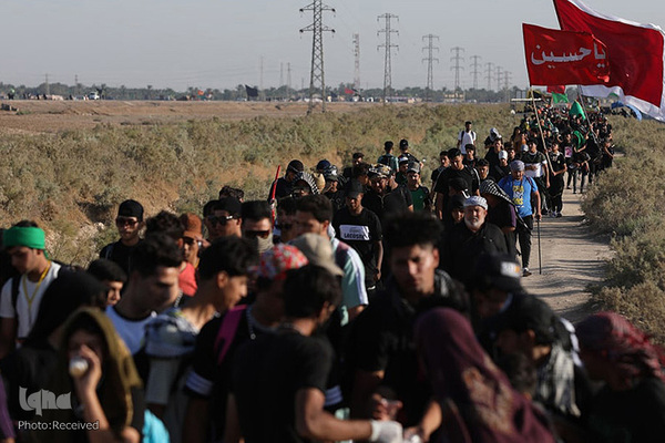 پیاده روی دلدادگان سید و سالار شهیدان، حضرت اباعبدالله الحسین (ع) در اربعین حسینی