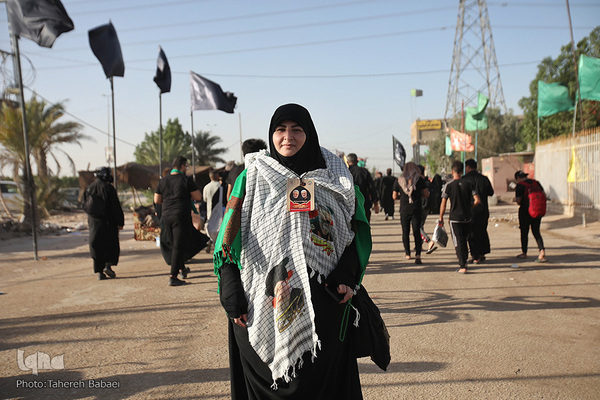 زائرین پیاده روی اربعین حسینی