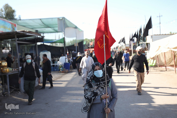 زائرین پیاده روی اربعین حسینی