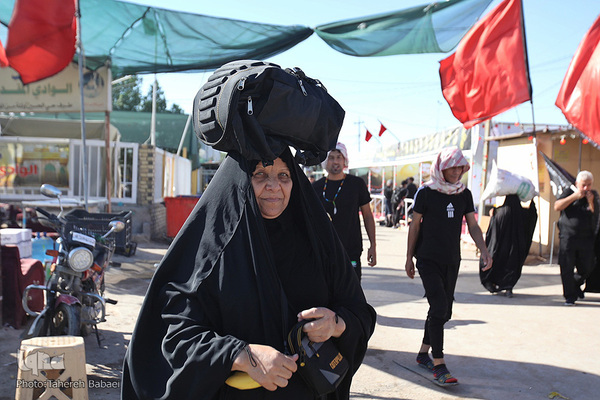 زائرین پیاده روی اربعین حسینی
