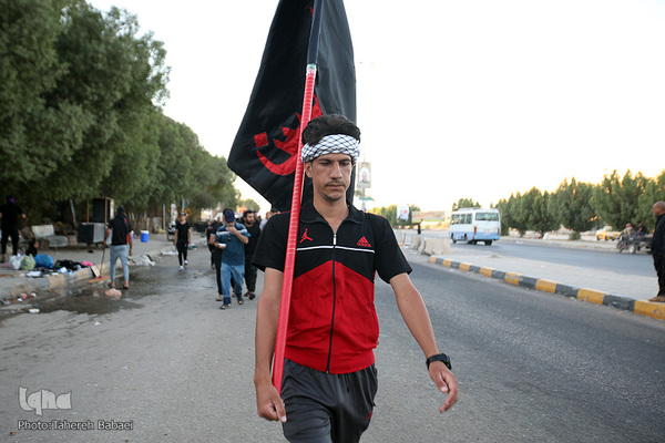 زائرین پیاده روی اربعین حسینی