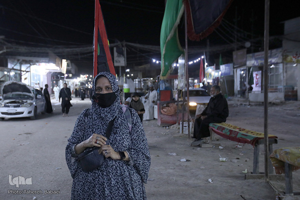 زائرین پیاده روی اربعین حسینی