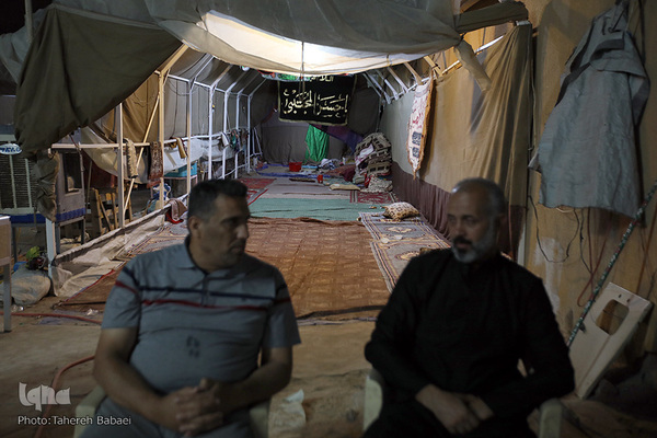 خادمین زائرین پیاده روی اربعین حسینی