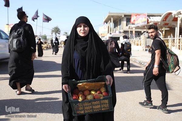 خادمین زائرین پیاده روی اربعین حسینی