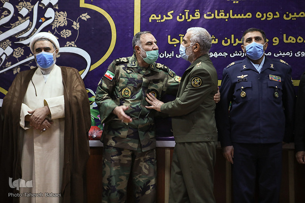 آئین اختتامیه بیست و یکمین دوره مسابقات خانواده‌ها و بانوان شاغل آجا