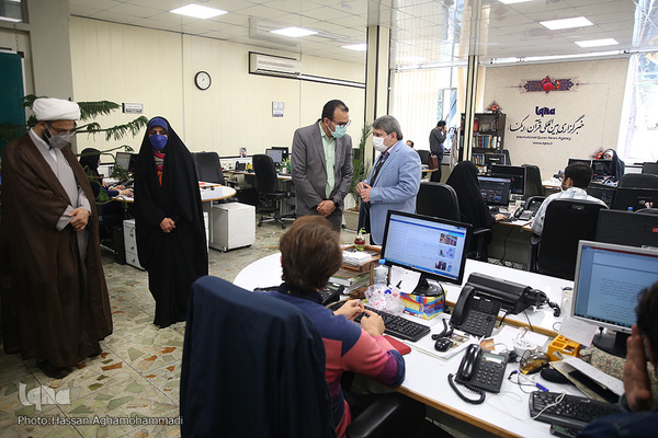 بازید حجت الاسلام والمسلمین مهدی فاطمی پور، معاون فرهنگی و سیاسی نهاد نمایندگی مقام معظم رهبری در دانشگاه ها از ایکنا