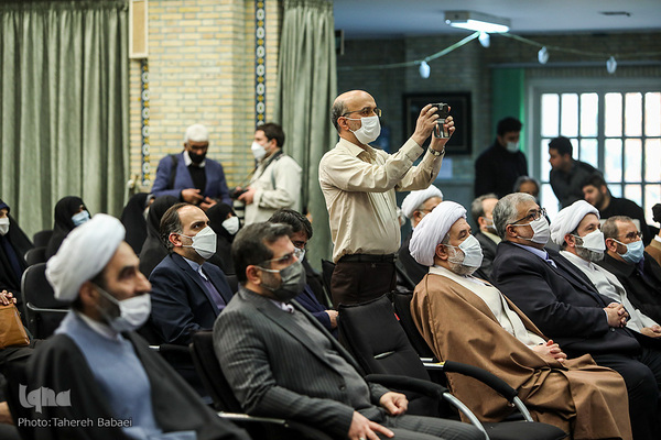 آیین تکریم و معارفه ابوذر ابراهیمی ترکمان و حجت‌الاسلام و المسلمین محمدمهدی ایمانی‌پور