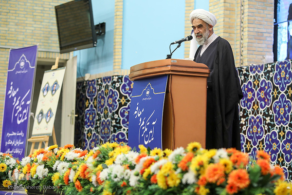 آیین تکریم و معارفه ابوذر ابراهیمی ترکمان و حجت‌الاسلام و المسلمین محمدمهدی ایمانی‌پور