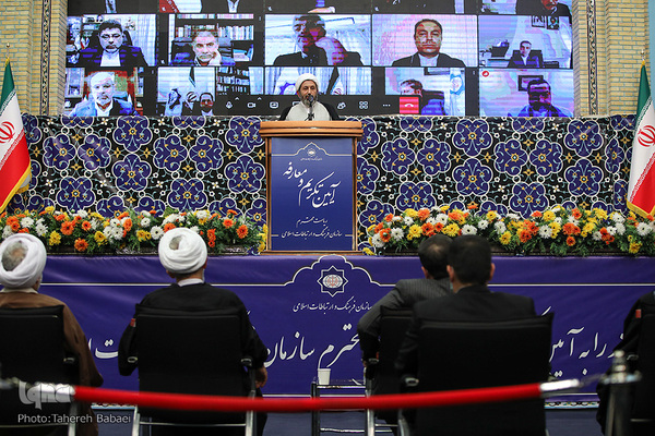 آیین تکریم و معارفه ابوذر ابراهیمی ترکمان و حجت‌الاسلام و المسلمین محمدمهدی ایمانی‌پور