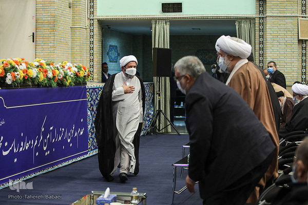 آیین تکریم و معارفه ابوذر ابراهیمی ترکمان و حجت‌الاسلام و المسلمین محمدمهدی ایمانی‌پور