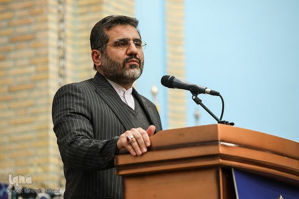 آیین تکریم و معارفه ابوذر ابراهیمی ترکمان و حجت‌الاسلام و المسلمین محمدمهدی ایمانی‌پور