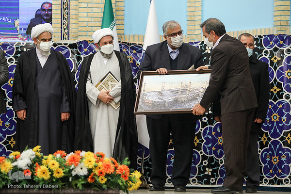 آیین تکریم و معارفه ابوذر ابراهیمی ترکمان و حجت‌الاسلام و المسلمین محمدمهدی ایمانی‌پور