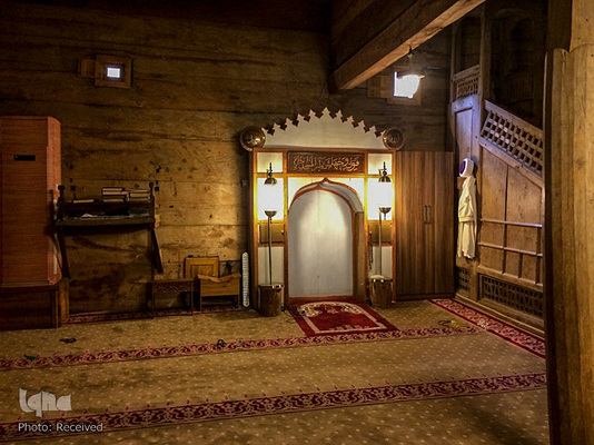 مسجد چوبی 800 ساله بدون میخ در ترکیه