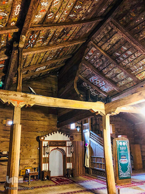 مسجد چوبی 800 ساله بدون میخ در ترکیه