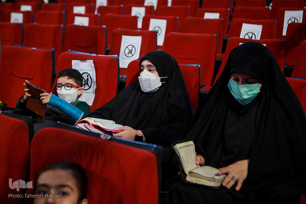 دومین روز چهل و چهارمین مسابقات قرآن اوقاف در بخش بانوان