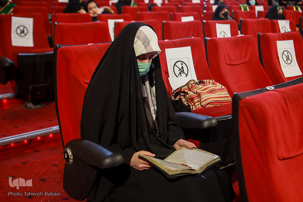 چهارمین روز رقابت بانوان در مرحله نهایی چهل و چهارمین دوره مسابقات سراسری قرآن