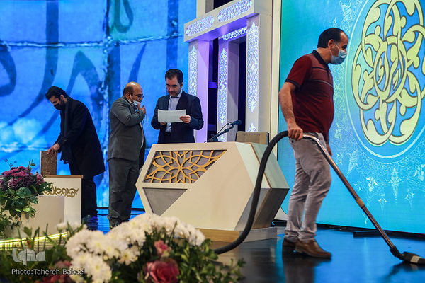 رقابت‌های رشته اذان در بخش آقایان