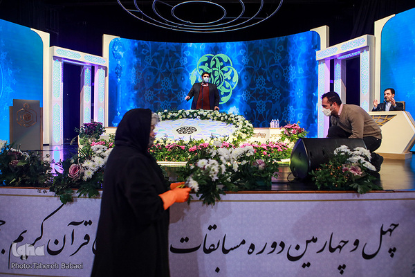 رقابت‌های رشته اذان در بخش آقایان