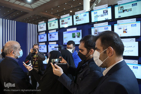 غرفه ایکنا در نمایشگاه دستاوردها و توانمندی‌های جهاددانشگاهی