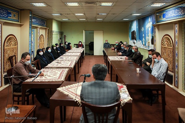 جلسه خداحافظی رحیم خاکی از همکاران فرهنگسرای قرآن تهران