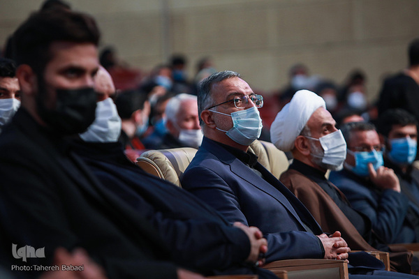 مراسم بزرگداشت شهدای مدافع حرم در برج میلاد