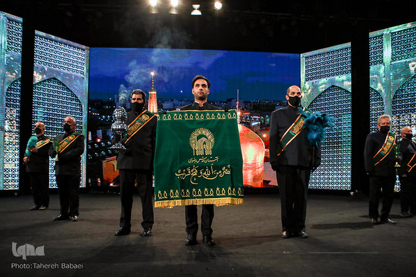 مراسم بزرگداشت شهدای مدافع حرم در برج میلاد