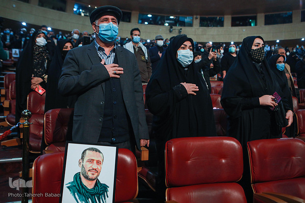 مراسم بزرگداشت شهدای مدافع حرم در برج میلاد