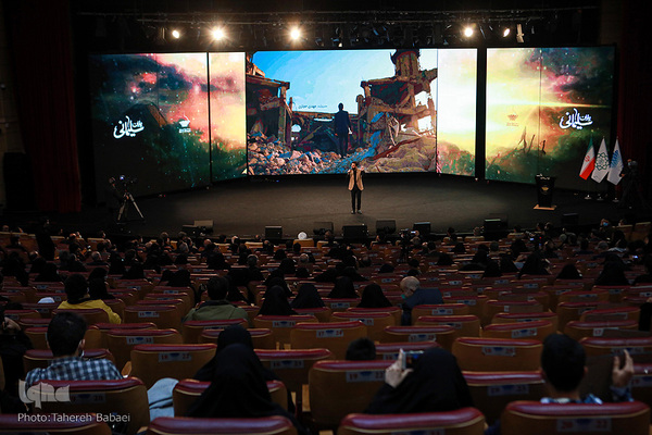 مراسم بزرگداشت شهدای مدافع حرم در برج میلاد