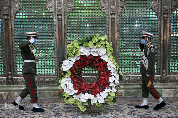 مراسم تجدید میثاق جامعه قرآنی با آرمان‌های بنیانگذار کبیر انقلاب اسلامی