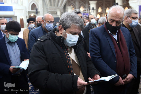 مراسم تجدید میثاق جامعه قرآنی با آرمان‌های بنیانگذار کبیر انقلاب اسلامی