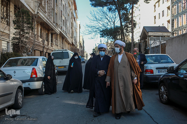 مراسم دیدار با چهار مادر قرآن و خانواده شهید
