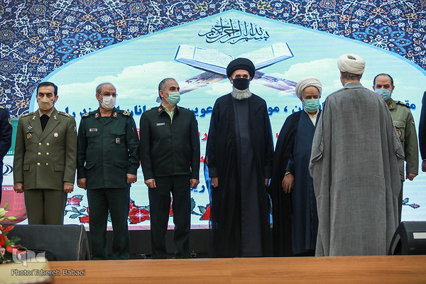 آیین اختتامیه سی و سومین دوره مسابقات قرآن کریم آقایان شاغل و وظیفه نیروهای مسلح