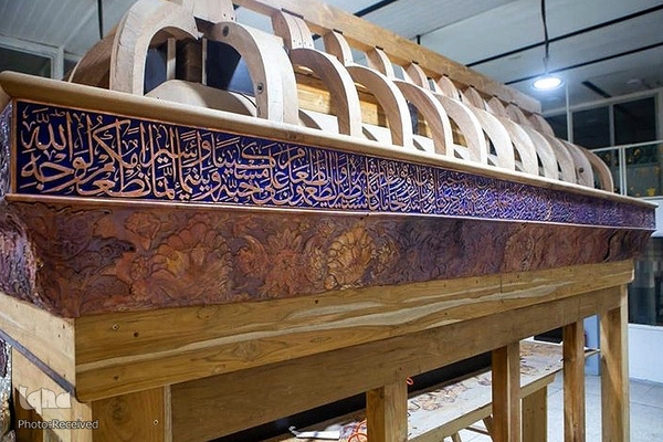 ضریح جدید حرم مطهر حضرت زینب (سلام الله علیها)