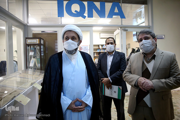 بازدید حجت‌الاسلام والمسلمین محمدمهدی ایمانی‌پور، رئیس سازمان فرهنگ و ارتباطات اسلامی از ایکنا