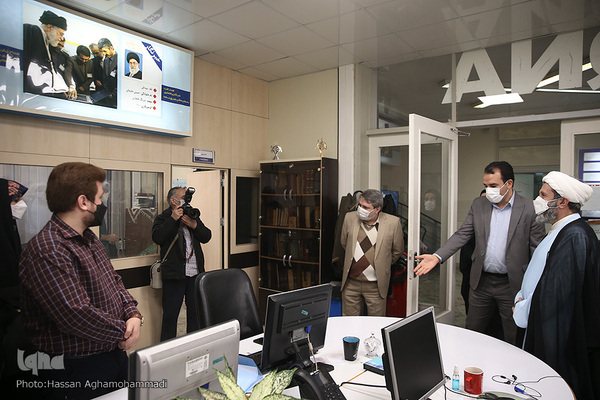 بازدید حجت‌الاسلام والمسلمین محمدمهدی ایمانی‌پور، رئیس سازمان فرهنگ و ارتباطات اسلامی از ایکنا