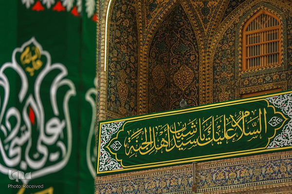 گل آرایی حرم نورانی امیرالمومنین حضرت علی(ع) در اعیاد شعبانیه