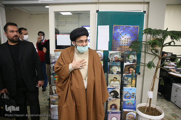 بازدید حجت الاسلام والمسلمین سید محمدحسین طباطبایی از ایکنا