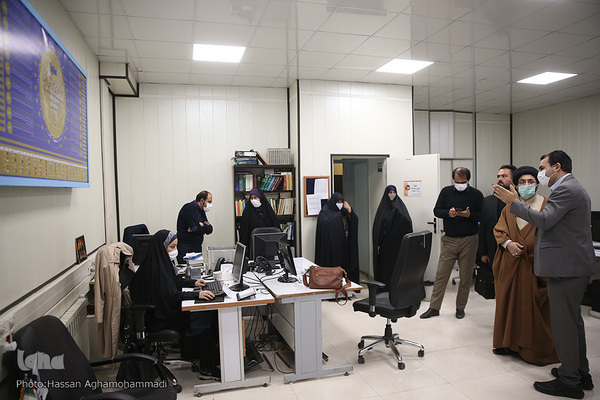 بازدید حجت الاسلام والمسلمین سید محمدحسین طباطبایی از ایکنا