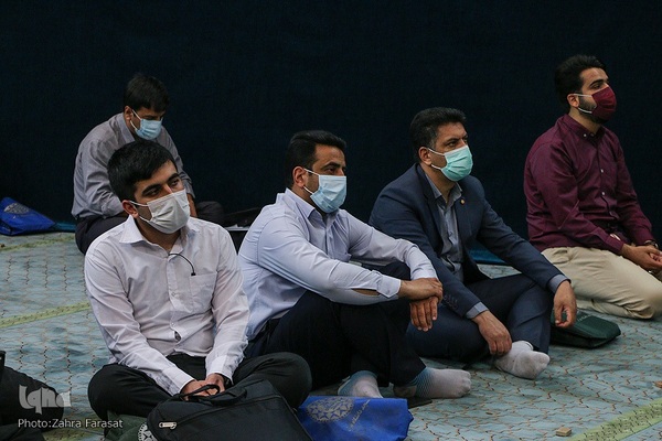 افتتاحیه جزءخوانی ماه مبارک رمضان در دانشگاه تهران