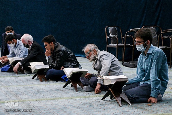 افتتاحیه جزءخوانی ماه مبارک رمضان در دانشگاه تهران