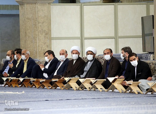 مراسم انس با قرآن در اولین روز ماه مبارک رمضان در حسینیه امام خمینی(ره)