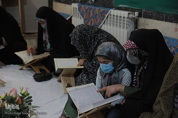 عطر قرآن کریم در مسجد محمدیه بیرجند