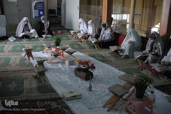 عطر قرآن کریم در مسجد محمدیه بیرجند