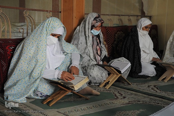 عطر قرآن کریم در مسجد محمدیه بیرجند