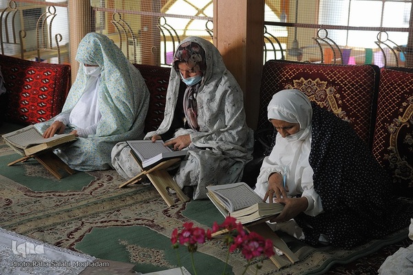 عطر قرآن کریم در مسجد محمدیه بیرجند