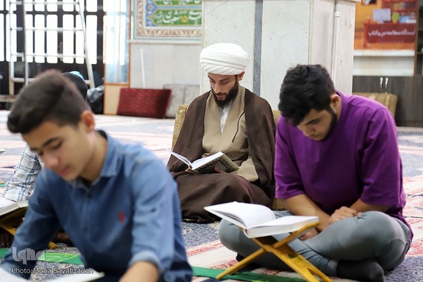 جزءخوانی در مسجد الغدیر اهواز