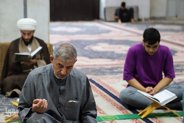جزءخوانی در مسجد الغدیر اهواز