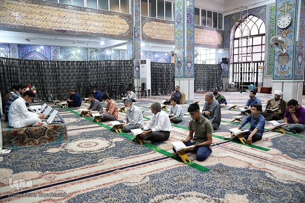 جزءخوانی در مسجد الغدیر اهواز