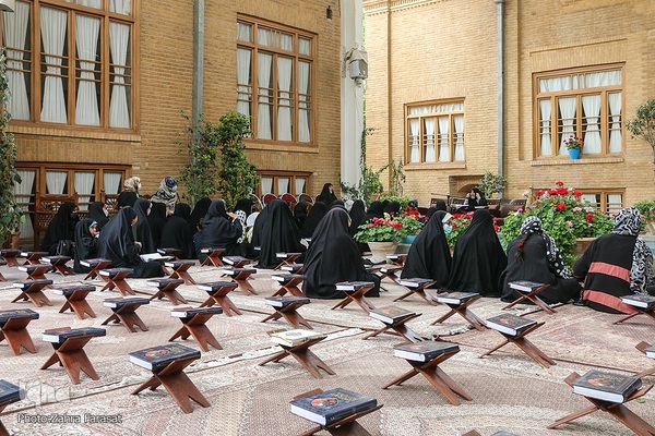 جزخوانی قرآن در خانه مدرس