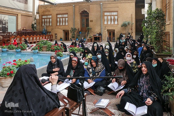 جزخوانی قرآن در خانه مدرس